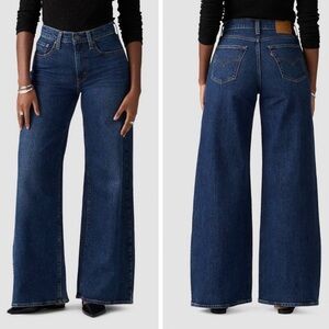 NWT Levi's Women's 728 High-Rise Wide Leg Blue
Jeans Denim - Woodstock 30